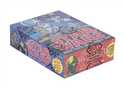 1977 Topps "Star Wars" Series 1 Unopened Wax Box (36 Packs) – BBCE Certified